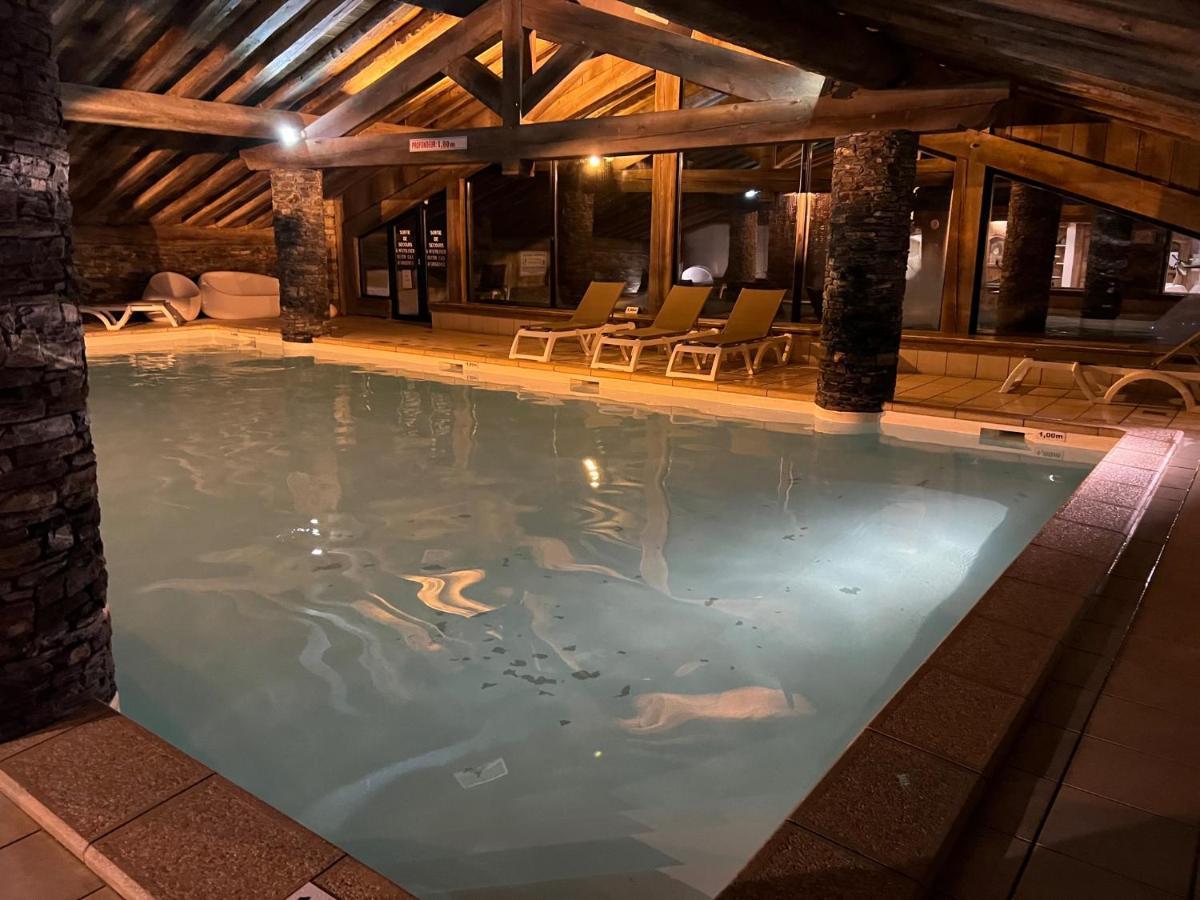 Appartement Ski Aux Pieds Dans Residence Premium Piscine, Sauna Hamam Saint-Martin-de-Belleville Zewnętrze zdjęcie
